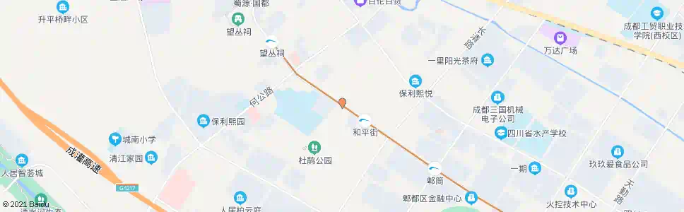 成都望丛中路书院街口_公交站地图_成都公交_妙搜公交查询2025