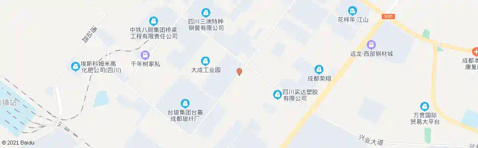 成都复兴大道路口_公交站地图_成都公交_妙搜公交查询2025