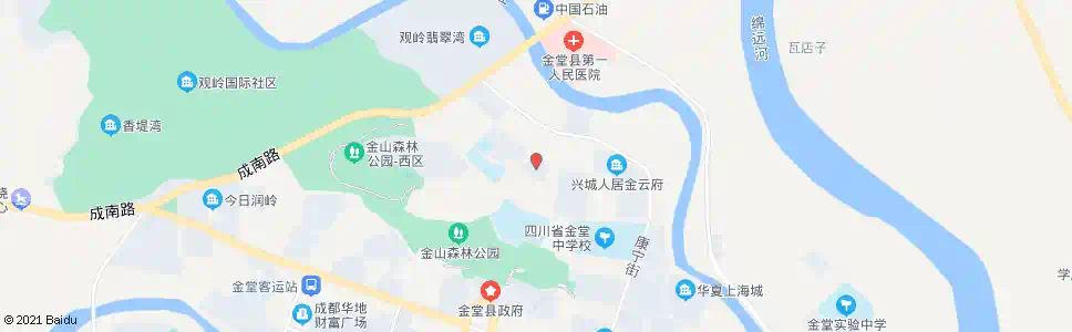 成都中心寺小区_公交站地图_成都公交_妙搜公交查询2025