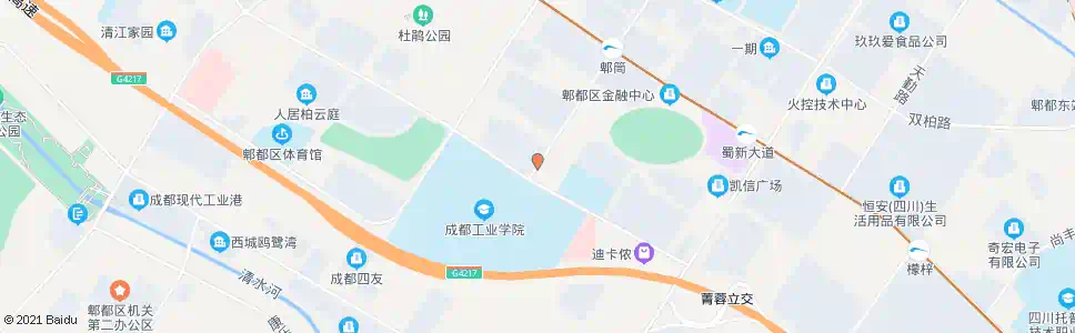 成都蜀信东路中信大道口_公交站地图_成都公交_妙搜公交查询2025