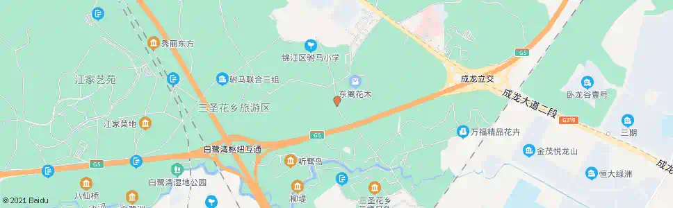 成都黉柏路中_公交站地图_成都公交_妙搜公交查询2025