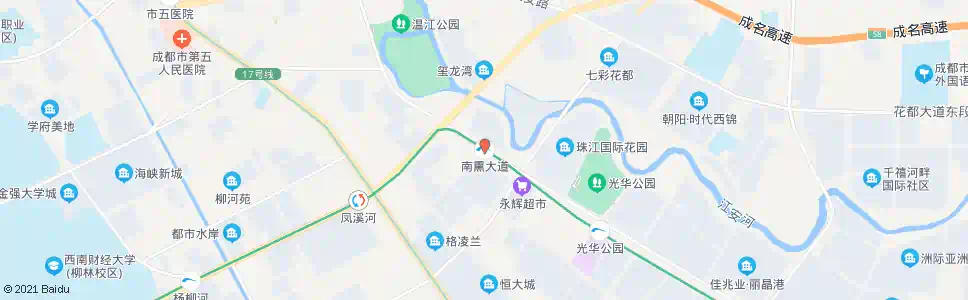 成都凤溪大道南熏大道口_公交站地图_成都公交_妙搜公交查询2025