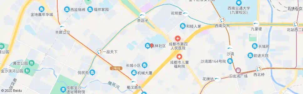 成都五里墩中街_公交站地图_成都公交_妙搜公交查询2025