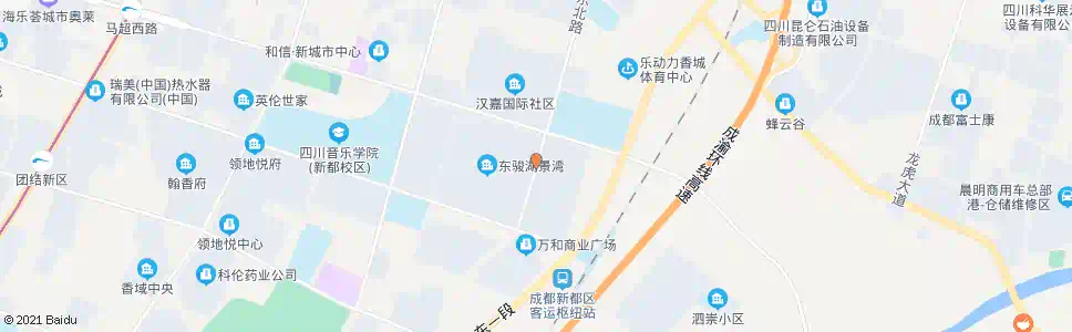 成都水沐天城_公交站地图_成都公交_妙搜公交查询2025