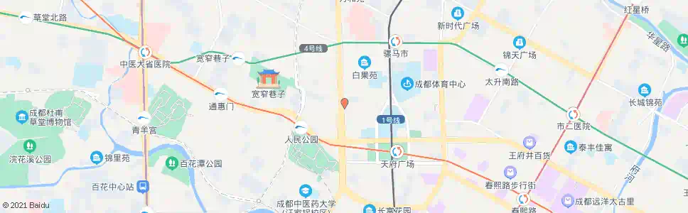 成都建设大厦_公交站地图_成都公交_妙搜公交查询2025