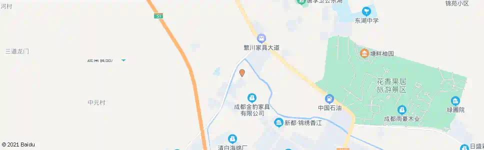 成都列维士路_公交站地图_成都公交_妙搜公交查询2025