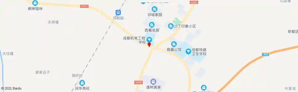 成都沙西线古城路口_公交站地图_成都公交_妙搜公交查询2025