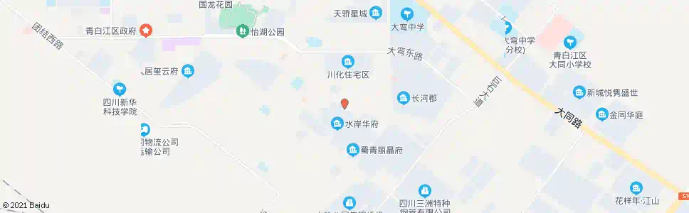 成都大同村卫生站_公交站地图_成都公交_妙搜公交查询2025