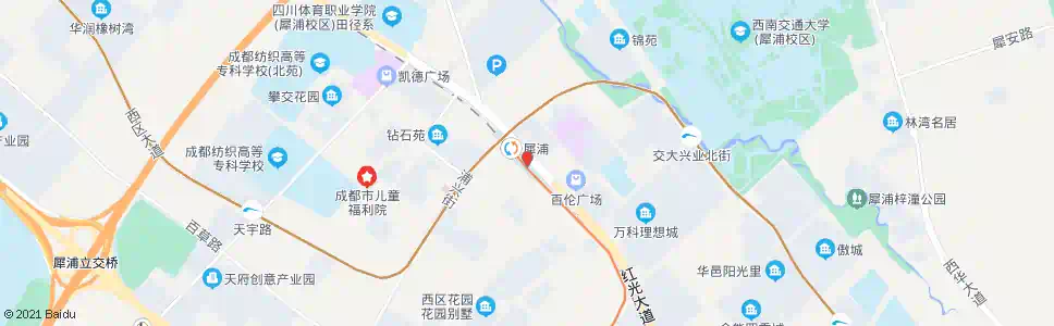 成都南山埔_公交站地图_成都公交_妙搜公交查询2025