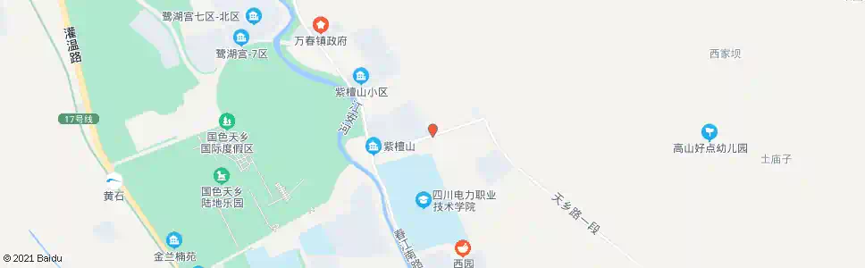 成都芙蓉大道天乡后街口_公交站地图_成都公交_妙搜公交查询2025