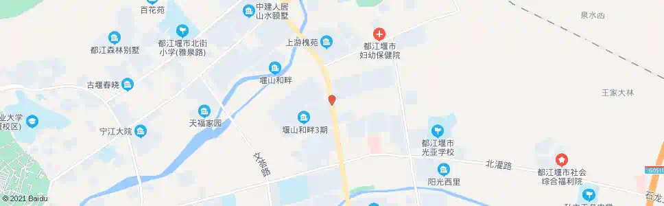 成都堰山河畔_公交站地图_成都公交_妙搜公交查询2025