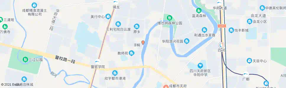 成都滨河路二段南_公交站地图_成都公交_妙搜公交查询2025