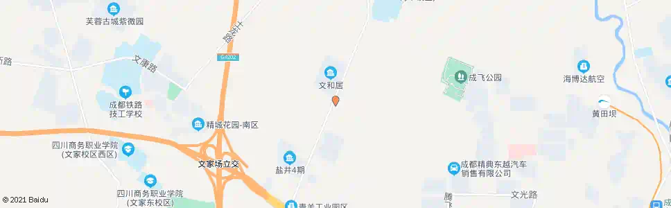 成都盐井小区南_公交站地图_成都公交_妙搜公交查询2025