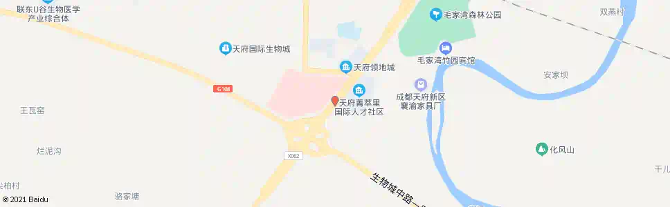成都毛家湾_公交站地图_成都公交_妙搜公交查询2025