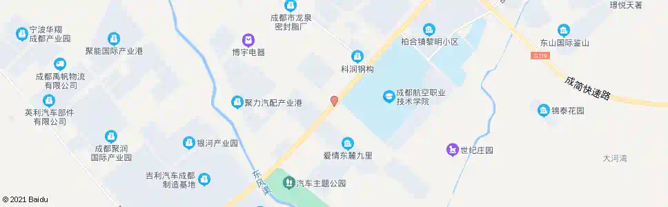 成都长堰村_公交站地图_成都公交_妙搜公交查询2025