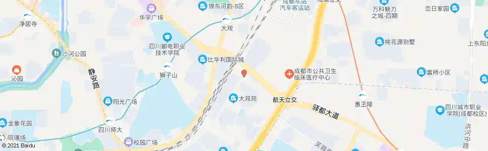 成都国槐街北_公交站地图_成都公交_妙搜公交查询2025