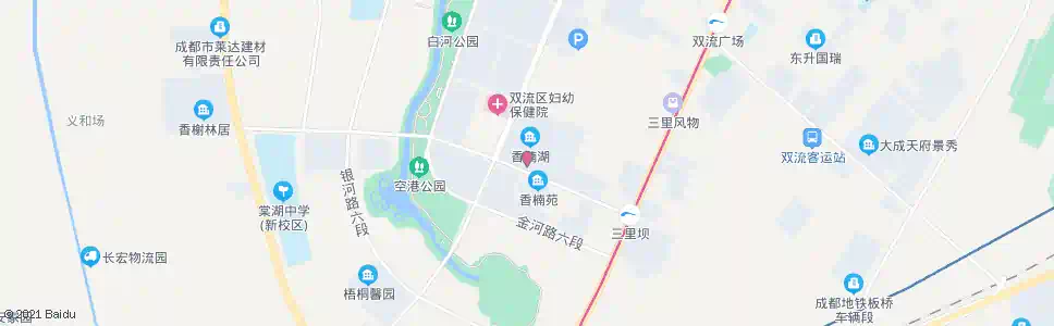 成都香楠湖南门_公交站地图_成都公交_妙搜公交查询2025