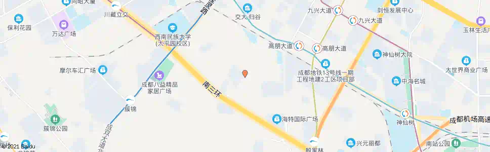 成都华泰五路_公交站地图_成都公交_妙搜公交查询2025