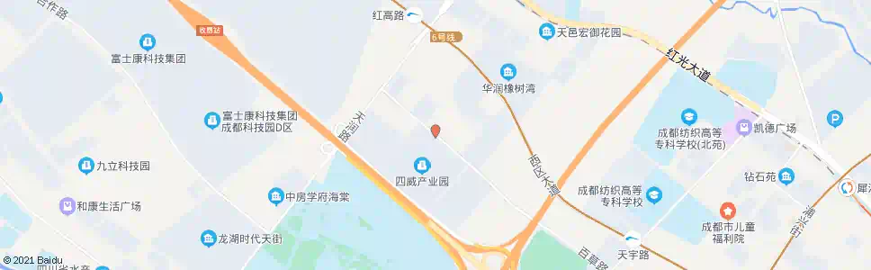 成都百草路中_公交站地图_成都公交_妙搜公交查询2025