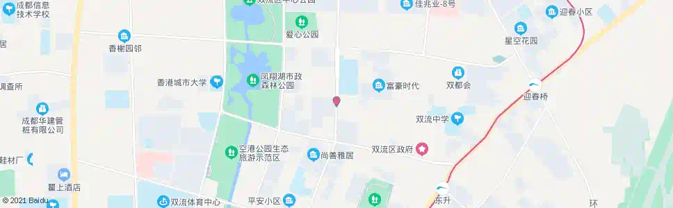 成都白依小区_公交站地图_成都公交_妙搜公交查询2025