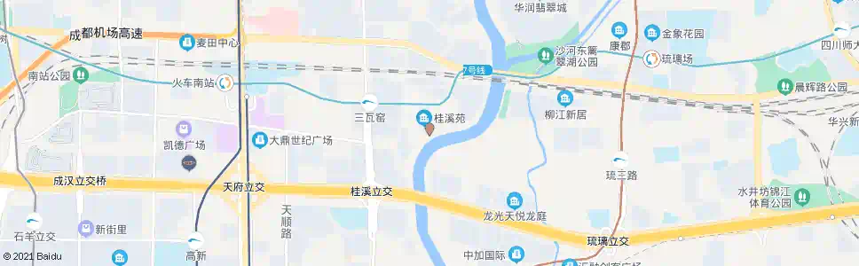 成都顺锦路中_公交站地图_成都公交_妙搜公交查询2025