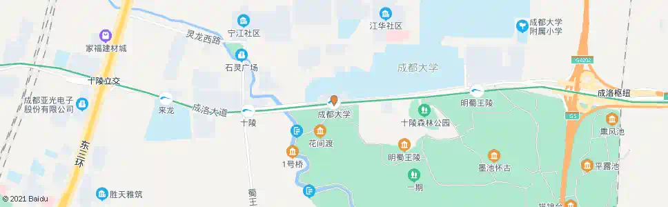 成都成都大学_公交站地图_成都公交_妙搜公交查询2025