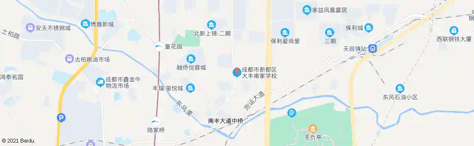 成都甫家学校_公交站地图_成都公交_妙搜公交查询2025