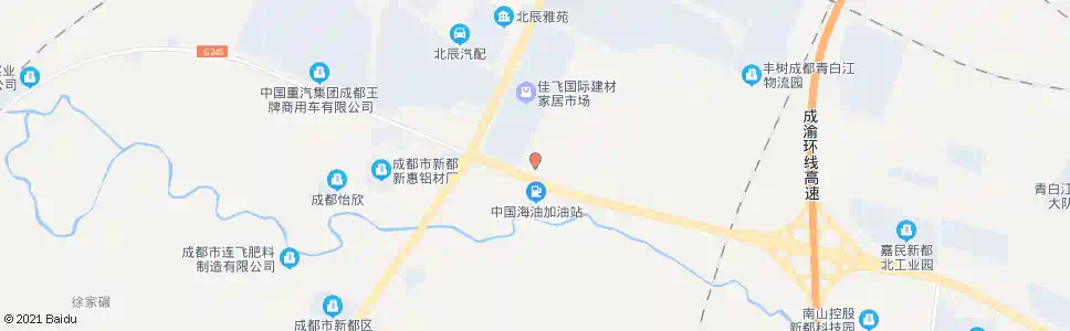 成都旗舰建材市场_公交站地图_成都公交_妙搜公交查询2025