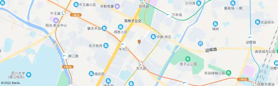 成都汇泉北路_公交站地图_成都公交_妙搜公交查询2025