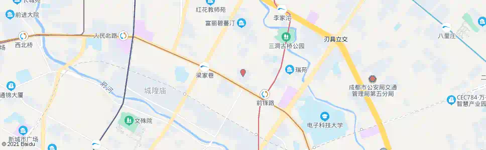 成都城北小区_公交站地图_成都公交_妙搜公交查询2025