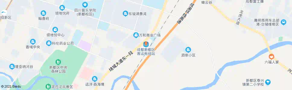 成都客运中心站_公交站地图_成都公交_妙搜公交查询2025