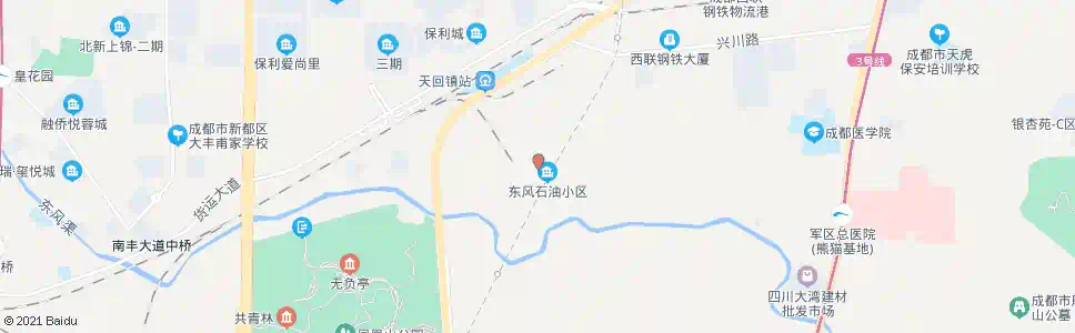 成都石化总厂_公交站地图_成都公交_妙搜公交查询2025