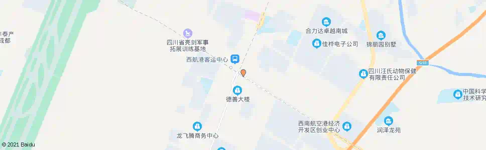成都双华路西航港大道口_公交站地图_成都公交_妙搜公交查询2025