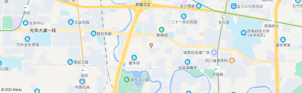 成都玉宇路_公交站地图_成都公交_妙搜公交查询2025