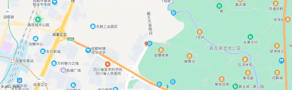 成都千弓村_公交站地图_成都公交_妙搜公交查询2025