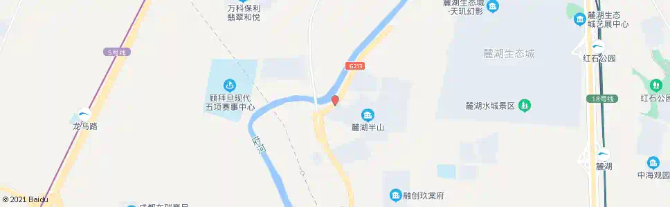 成都田家寺_公交站地图_成都公交_妙搜公交查询2025