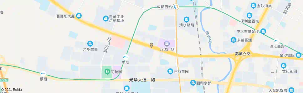 成都日月大道光华北一路口_公交站地图_成都公交_妙搜公交查询2025