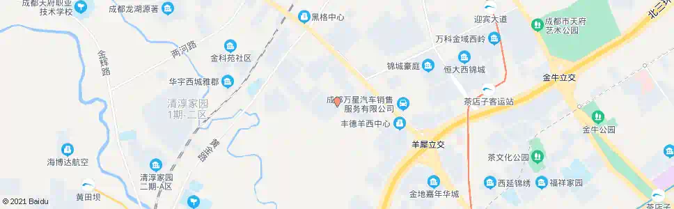 成都黄金东一路中_公交站地图_成都公交_妙搜公交查询2025