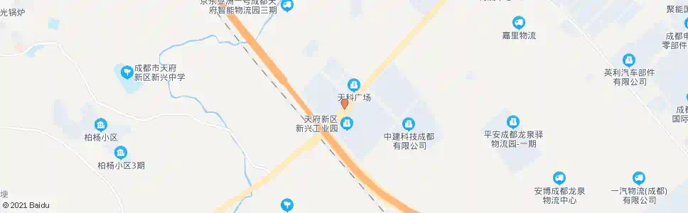 成都新兴工业园_公交站地图_成都公交_妙搜公交查询2025