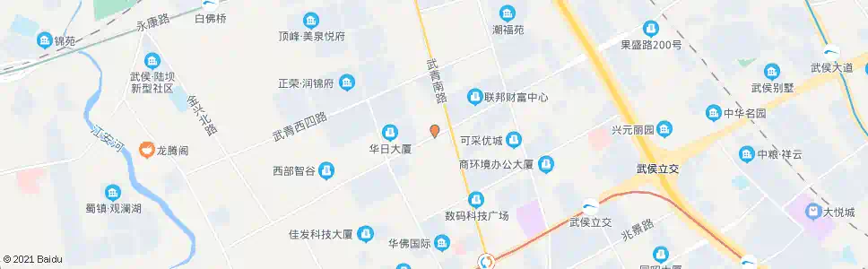 成都武科西四路东_公交站地图_成都公交_妙搜公交查询2025