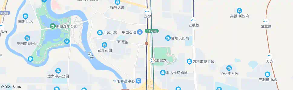成都天府大道南段南湖路口_公交站地图_成都公交_妙搜公交查询2025