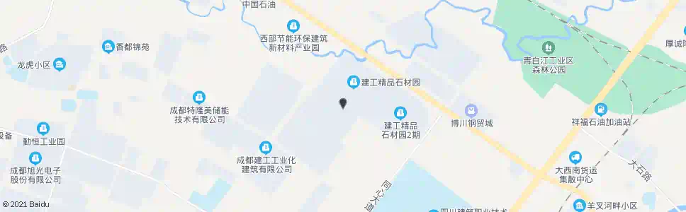 成都石材城_公交站地图_成都公交_妙搜公交查询2025