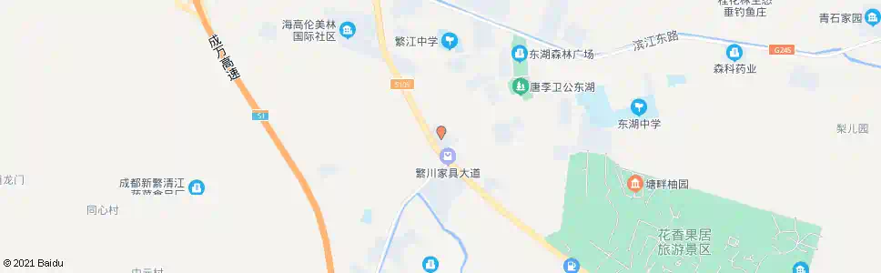 成都峰瑞新天地_公交站地图_成都公交_妙搜公交查询2025
