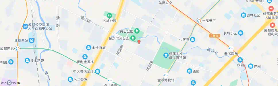 成都同怡路金泽路口_公交站地图_成都公交_妙搜公交查询2025
