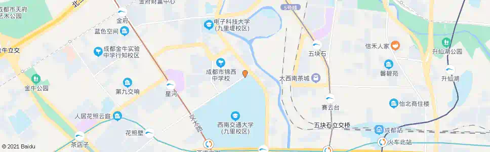 成都群星路口_公交站地图_成都公交_妙搜公交查询2025
