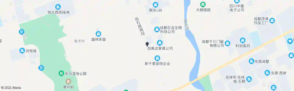 成都金鸡村卫生站_公交站地图_成都公交_妙搜公交查询2025