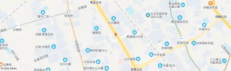 成都三环武科东四路口_公交站地图_成都公交_妙搜公交查询2025