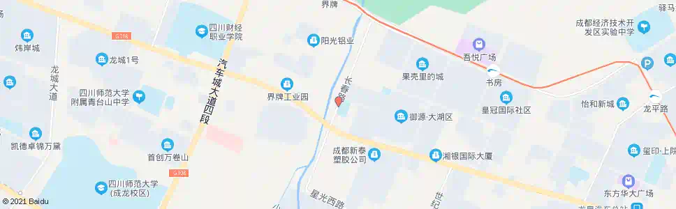 成都长春路北泉路口_公交站地图_成都公交_妙搜公交查询2025