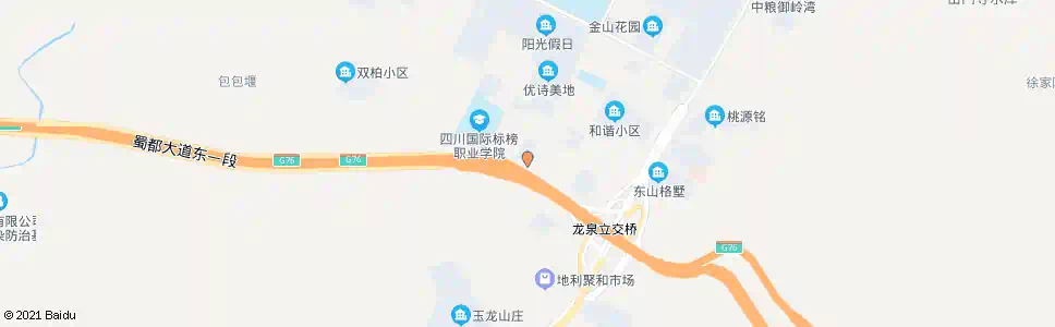 成都阳光南路同达路口_公交站地图_成都公交_妙搜公交查询2025