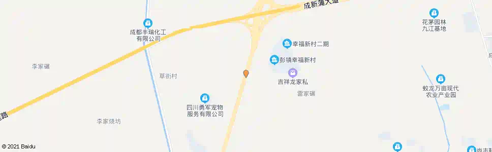 成都桅杆村新大桥_公交站地图_成都公交_妙搜公交查询2025